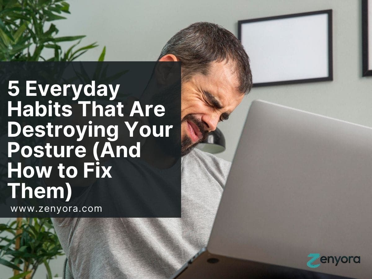 5 Everyday Habits That Are Destroying Your Posture (And How to Fix Them)